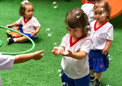 Faixa etária de 1 a 3 anos